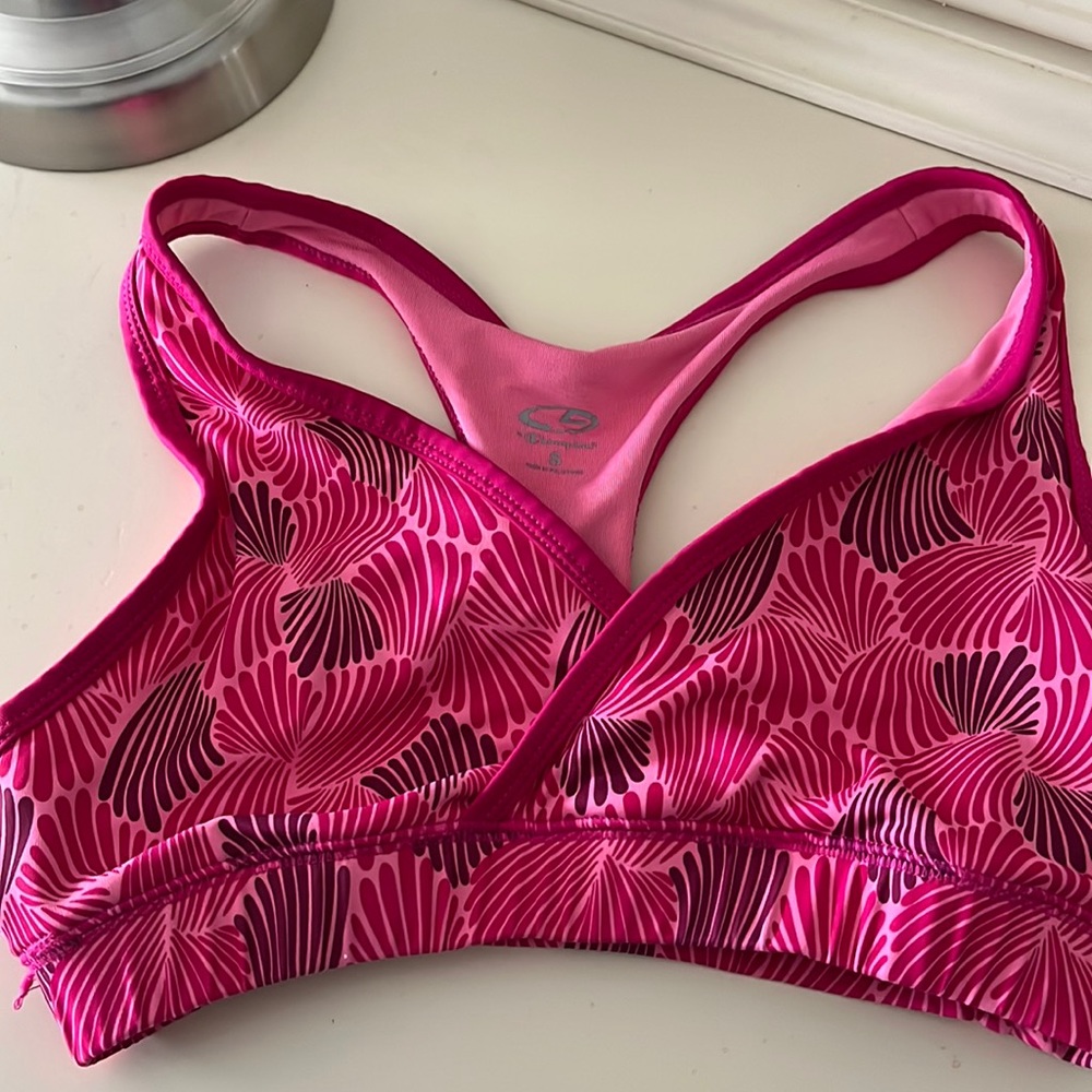 C9 pink sports bra Small